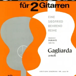 Mega-Angebot Gagliarda a-Moll