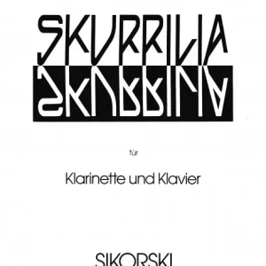 Wochenendangebot Skurrilia für Klarinette und Klavier
