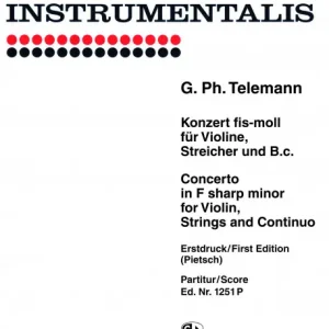 Expressversand Konzert fis-Moll für Violine , Streicher