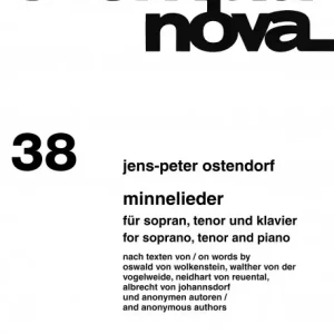 Preisreduziert Minnelieder für Sopran, Tenor und Klavier
