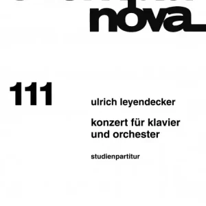 Konzert für Klavier und Orchester Neue Ware