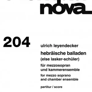 Hebräische Balladen Markenware