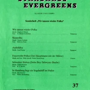 : Oldies - Standards - Evergreens, Heft 37: Wir tanzen wieder Polka Bestpreis