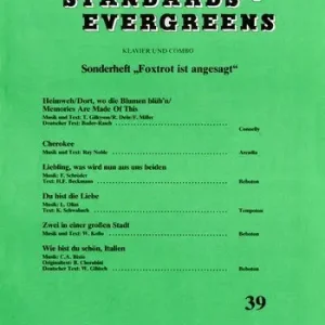 : Oldies - Standards - Evergreens, Heft 39: Foxtrot ist angesagt Schneller Versand