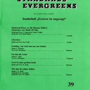 Kracherpreis Oldies Standards Evergreens Band 39:
