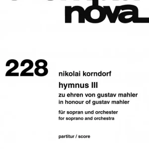 Hymnus III für Sopran und Orchester Markenprodukt