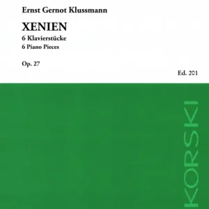 Xenien 6 Klavierstücke Nur Heute