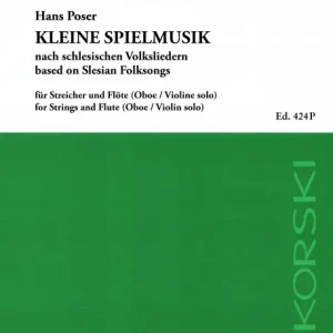 Kleine Spielmusik nach schlesischen Volksliedern Neue Ware