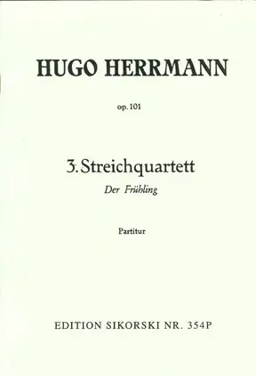 Streichquartett Nr.3 Nur Heute