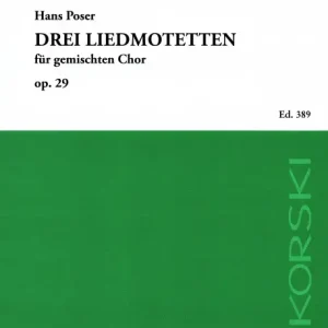 Echt 3 Liedmotetten für gem Chor