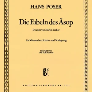 Online Kaufen Die Fabeln des Äsop für Männerchor