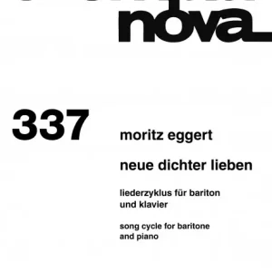 Neue Dichter lieben Liederzyklus Knallerangebot