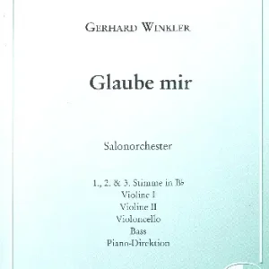Neu Im Sortiment Glaube mir (Answer me):