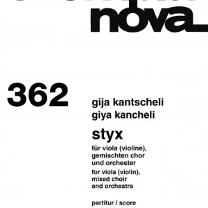 Finale Aktion Styx für Viola (Violine), gem Chor