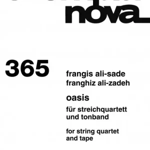Neue Ware Oasis für Streichquartett und Tonband