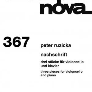 Nachschrift für Violoncello und Klavier Echt