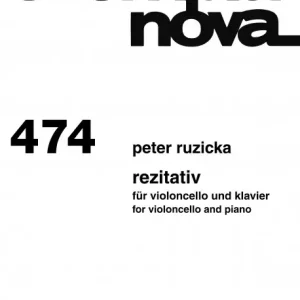 Rezitativ für Violoncello und Klavier Billig