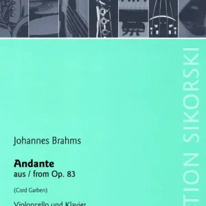 Andante op.83 für Violoncello Neu