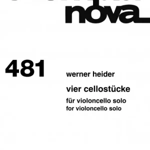 Must-Have 4 Stücke für Violoncello