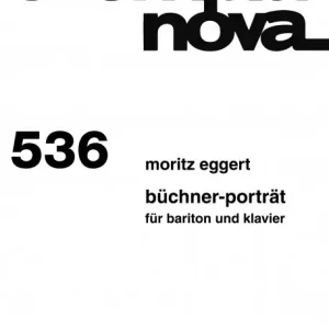 Sale Büchner-Porträt für Bariton und Klavier