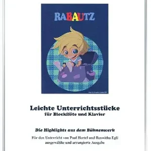 Neu Im Sortiment Rabautz für Blockflöte und Klavier
