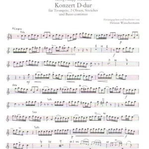 Konzert D-Dur TWV 53:D2 Neue Kollektion