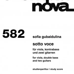 Neu Sotto voce für Viola, 2 Gitarren