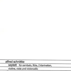 Beliebt Septett für Cembalo, Flöte, 2 Klarinetten,