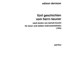 5 Geschichten vom Herrn Keu für Tenor und Echt