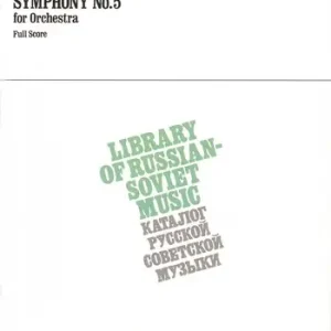 Sinfonie Nr.5 für Orchester Sofort Bestellen