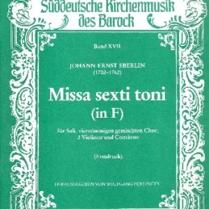 Preiswert Missa sexti toni in F