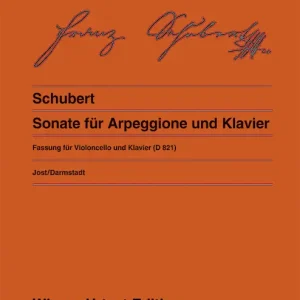Sonate für Arpeggione und Klavier D821 Markenprodukt