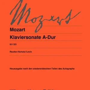 Sichere Zahlung Sonate A-Dur KV331