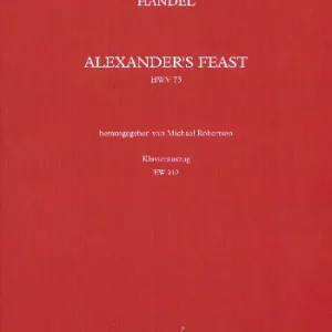 Geprüft Alexander's Feast HWV75