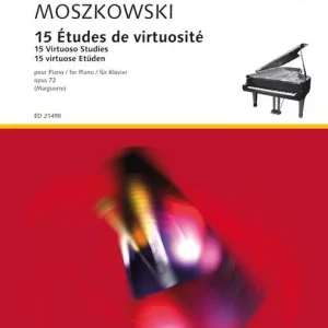 15 Études de virtuosité op.72 Günstig