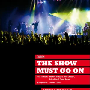 Kostenfreie Lieferung The Show must go on für 1-3 Stimmen