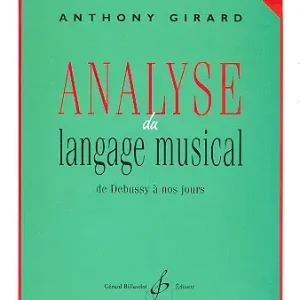 Analyse du langage musical vol. 2 Schnäppchen