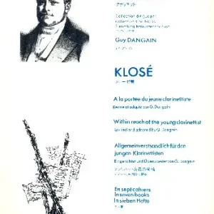 Versand Am Gleichen Tag A la portée du jeune clarinettiste vol.6