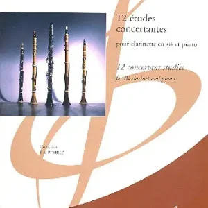 Saisonangebot 12 études concertantes (+CD)