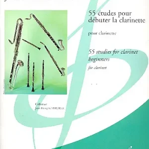 55 Etudes pour débuter la clarinette Angebot