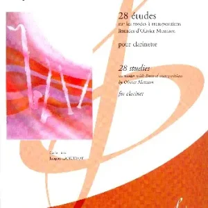 Angebot 28 Études sur les modes à transpositions limitées d'Olivier Messiaen