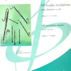60 Etudes récréatives vol.2 (nos.34-60) (+CD) Versand Am Gleichen Tag