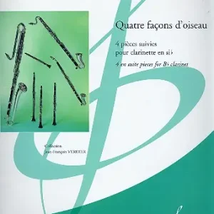 Günstig 4 Facons d'oiseau pour clarinette