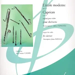 L'école moderne op.10 et Caprices op.18 Preisreduziert