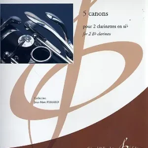 Top-Angebot 5 Canons pour 2 clarinettes