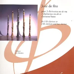 Knallerangebot Jour de fête pour 3 clarinettes