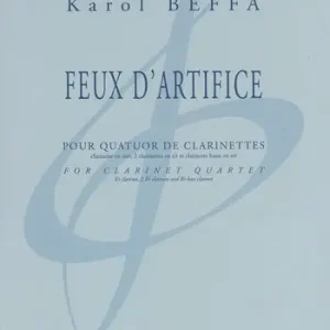 Feux d'artifice pour 4 clarinettes (EbBBBass) Preiswert