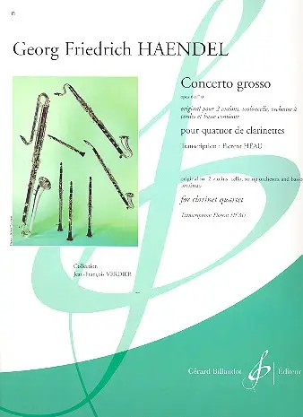 Concerto grosso op.6,10 pour 2 violons, Sonderangebot