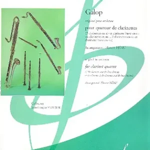 Preis Gesenkt Galop pour orchestre pour 4 clarinettes