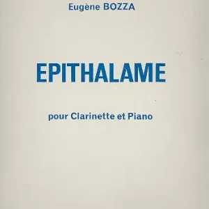 Top-Angebot Epithalame pour clarinette et piano